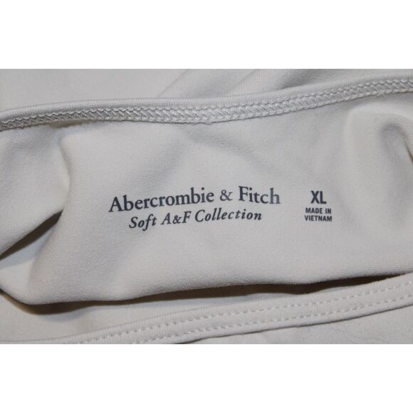 Womens Abercrombie & Fitch Soft A&F Cream Off White Sleeveless Bodysuit Size XL - Picture 3 of 6